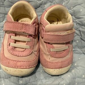 Stride Rite Toddler Pink Velcro Sneakers